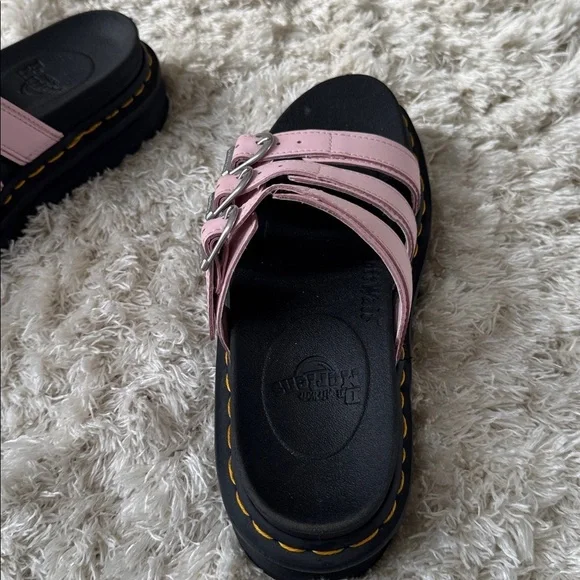 Doc Martens Pink Triple Strap Sandals size 6 -New - Picture 4 of 9